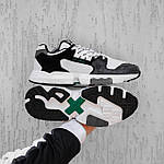 Чоловічі весняні кросівки Adidas Equipment (біло-чорні) стильні кроси 2456 Адідас топ, фото 7