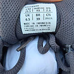 Чоловічі кросівки Asics Ael Kahana 8 (темно-сірі із салатовим) модні низькі кроси 11240 Асікс топ, фото 10