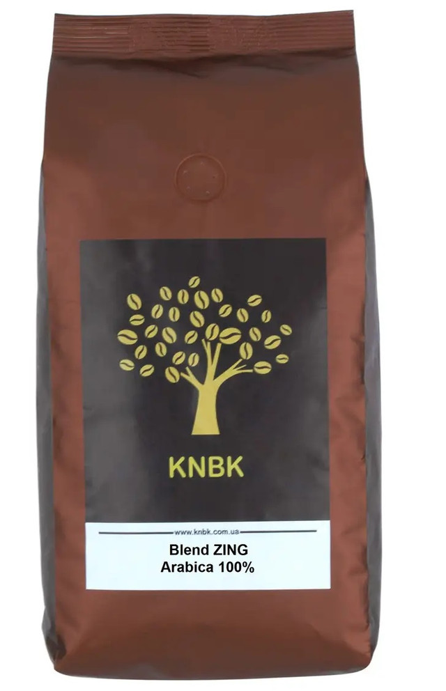 Купаж кофе KNBK ZING Арабика 100% 1кг.