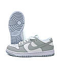 Чоловічі кросівки Nike Dunk Low Vast Grey (сірі) модні повсякденні кросівки D521 Найк топ, фото 6