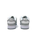 Чоловічі кросівки Nike Dunk Low Vast Grey (сірі) модні повсякденні кросівки D521 Найк топ, фото 8
