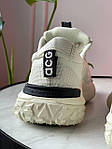 Чоловічі кросівки Nike ACG Mountain Fly 2 low Beige (бежеві) стильні кросівки 1273 Найк топ, фото 4