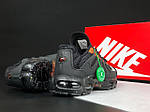 Чоловічі кросівки Nike Air Max Terrascape Plus (чорно-білі з жовтогарячим) стильні 12271 Найк топ, фото 2
