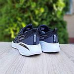 Чоловічі кросівки Asics GEL-CUMULUS 25 (чорні з білим) модні низькі кросівки 11260 Асикс топ, фото 7