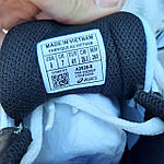 Чоловічі кросівки Asics GEL-CUMULUS 25 (білі з чорним) модні низькі кросівки 11261 Асікс топ, фото 7