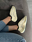 Чоловічі текстильні кросівки Adidas Yeezy Boost 700 V3 Azael (бежево-чорні) стильні кроси 417 Адідас топ, фото 6