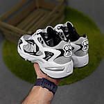 Чоловічі демісезонні кросівки New Balance 725 (біло-сірі з чорним) спортивні стильні кроси 11185 НБ топ, фото 3