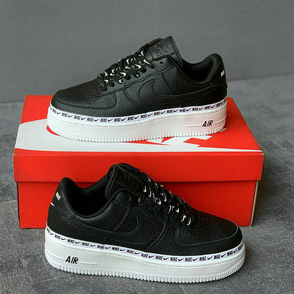 Nike air force 1 low ribbon pack black discount