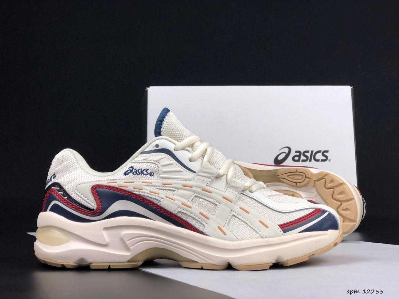 Чоловічі кросівки Asics Ael-Preleus (бежеві) модні низькі кросівки 12255 Асикс vkross