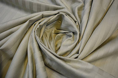 Сатин страйп Олива