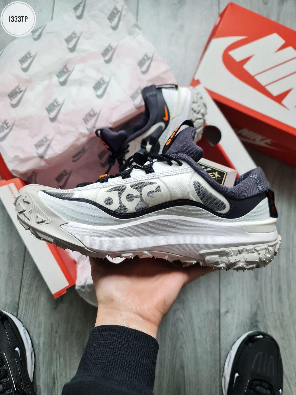 Чоловічі кросівки Nike ACG Mountain Fly 2 low White (білі) стильні кросівки 1333TP Найк vkross