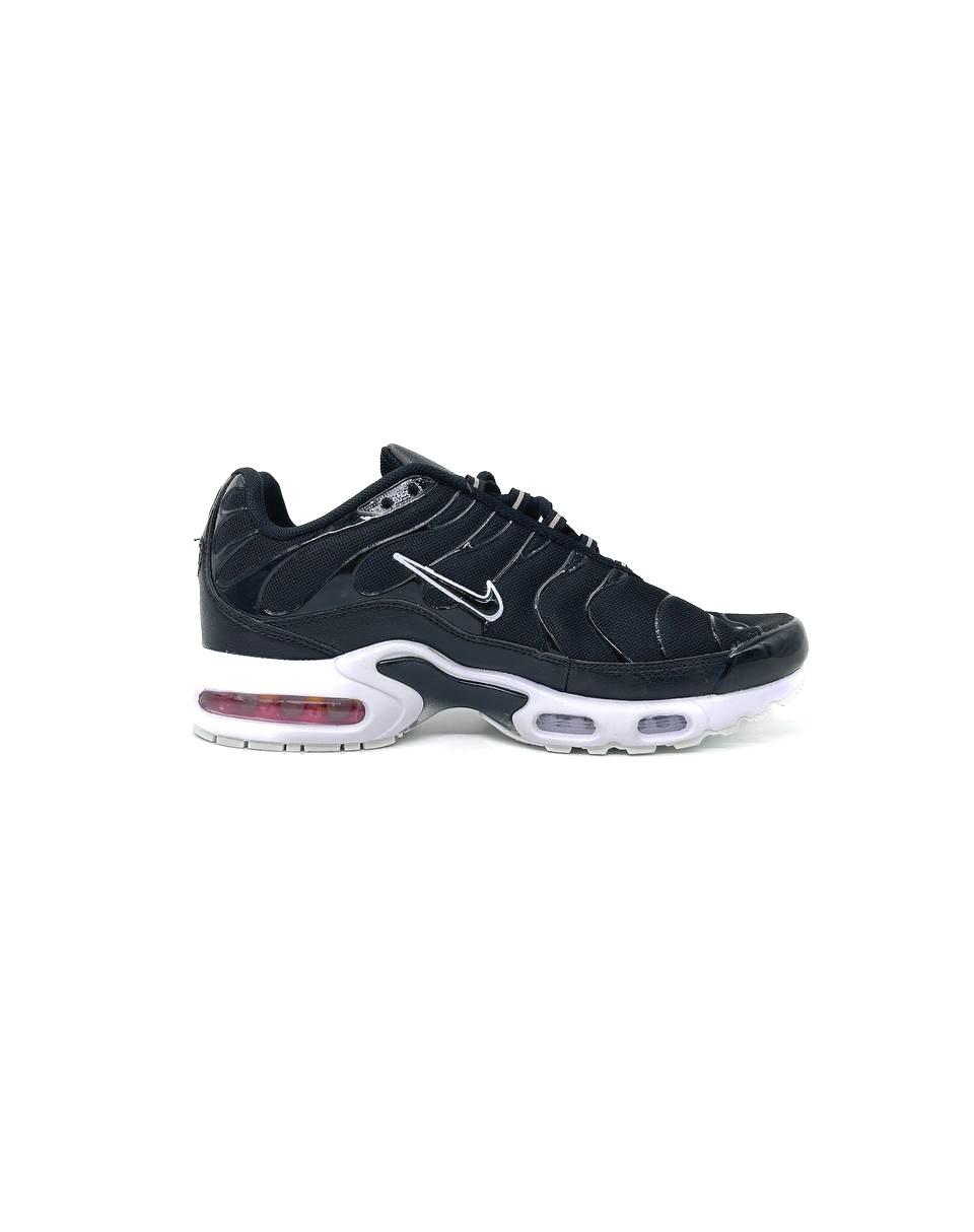 Чоловічі кросівки Nike Air Max TN Plus Black White (чорні з білим) повсякденні кроси D510 Найк vkross