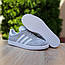 Чоловічі кросівки Adidas Gazelle (світло сірі) стильні повсякденні кроси 11252 Адідас vkross, фото 9