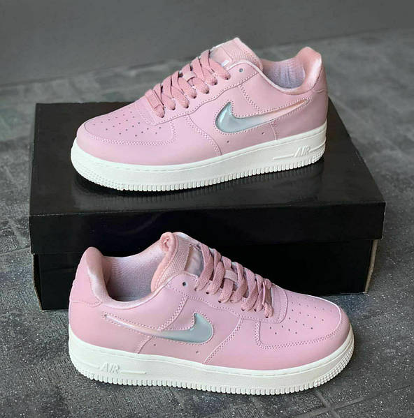 Nike Air Force 1 Low Pink 6464 vkross V krossovke 2233553400