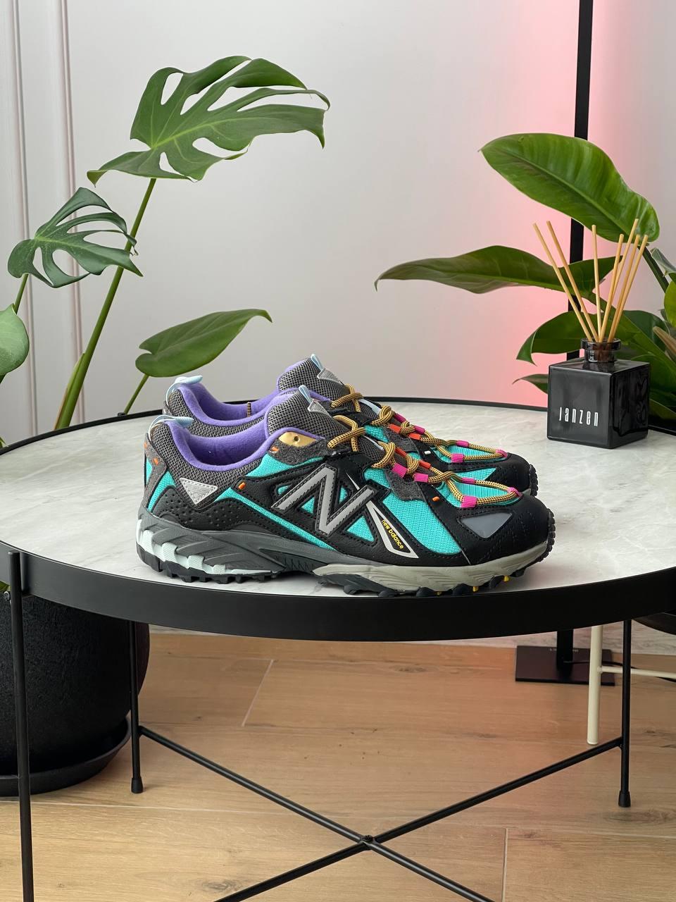 Чоловічі кросівки New Balance 610 Bodega Black Turquoise (чорні з бірюзовим) стильні 1324 НБ vkross