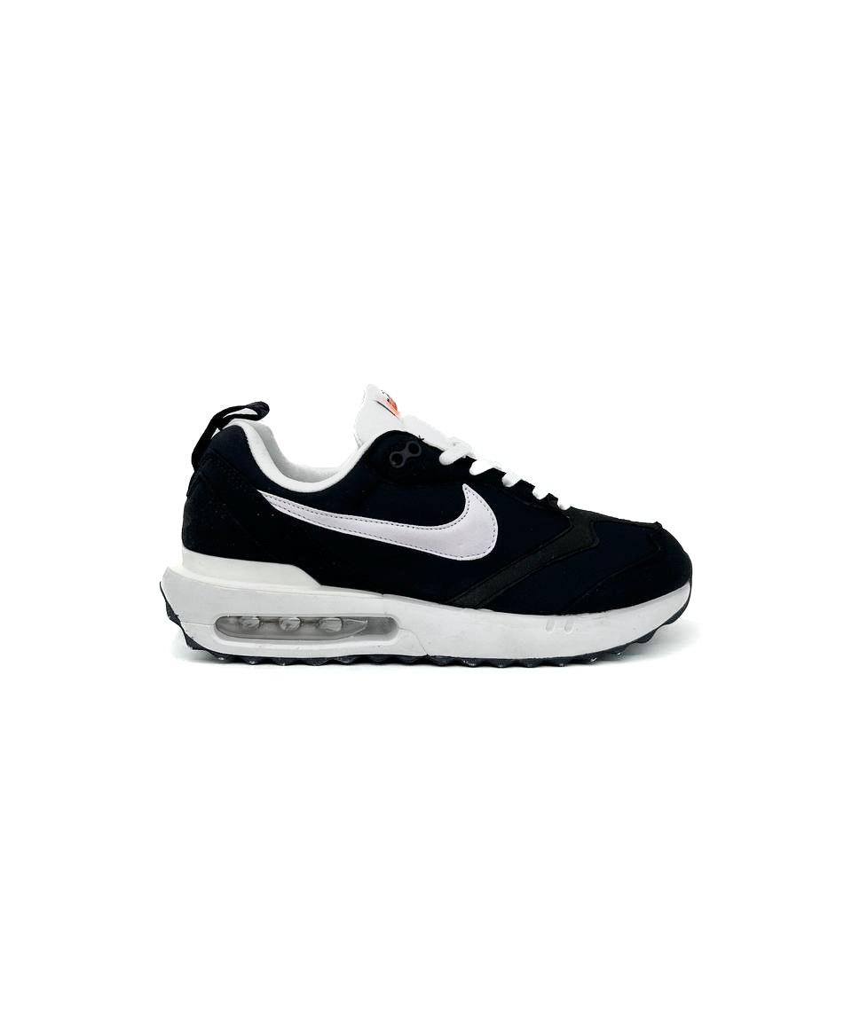 Чоловічі весняні кросівки Nike Waffle One Black White (чорно-білі) стильні кросівки D533 Найк vkross