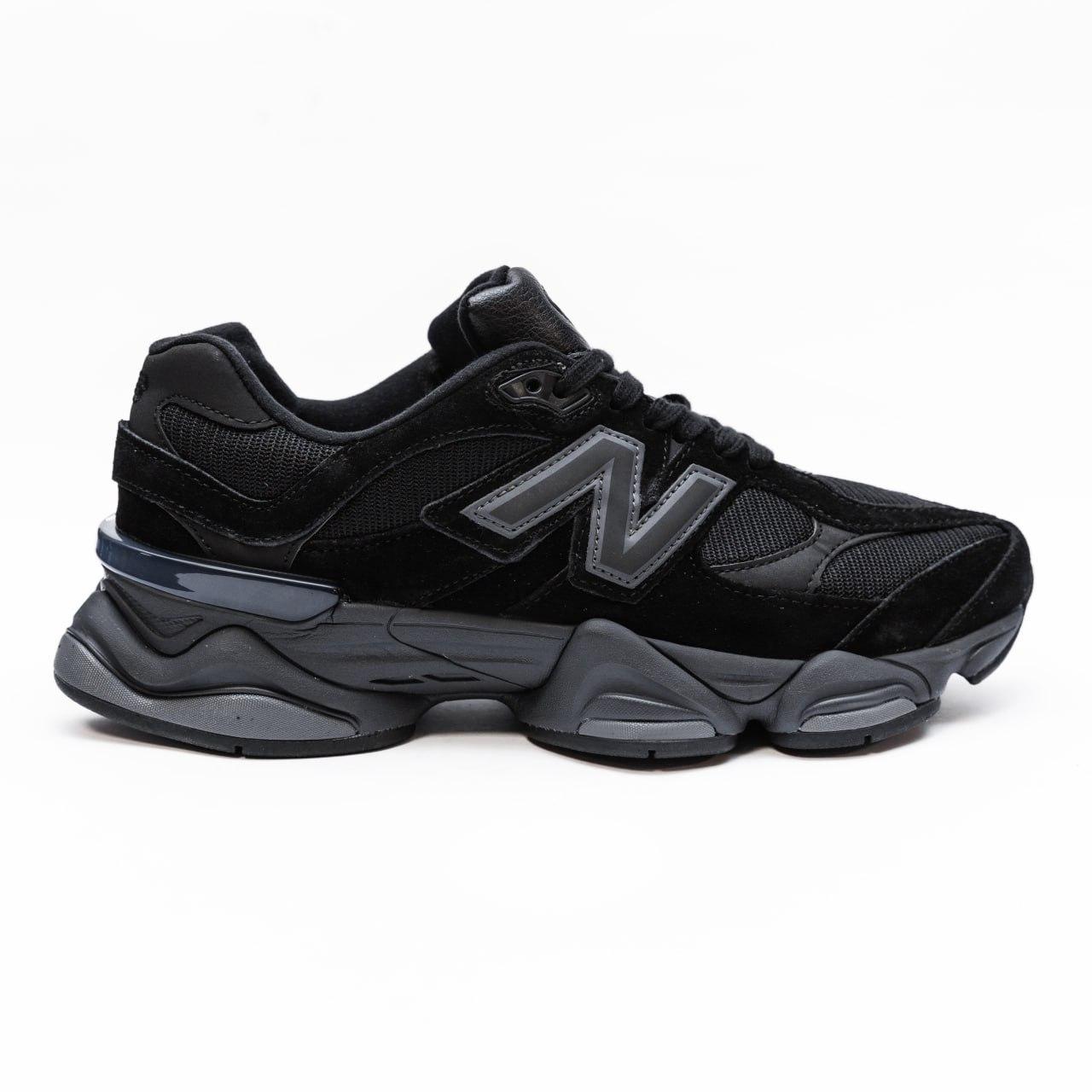 Чоловічі кросівки New Balance 9060 (чорні) демісезонні спортивні стильні кроси 2694 Нью Беленс vkross, фото 1