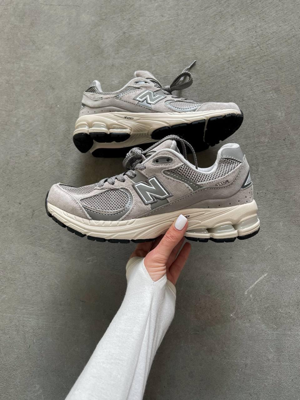 Чоловічі кросівки New Balance 2002R Grey (сірі) спортивні стильні кроси NB0076 Нью Беленс vkross