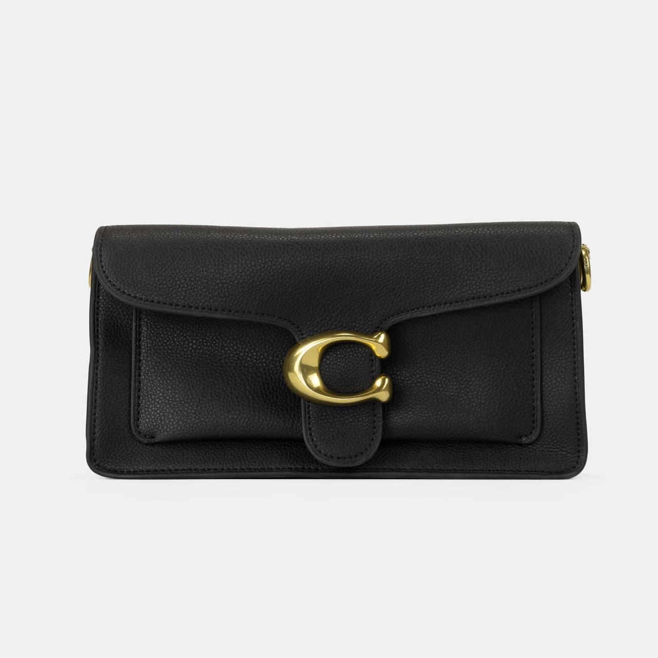 Жіноча сумка Coach (чорна) модна гарна повсякденна сумочка art0413 vkross, фото 1