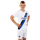 Форма футбольна дитяча із символікою футбольного клубу INTER MILAN гостьова 2024 SP-Planeta CO-6353 6-14 років, фото 5