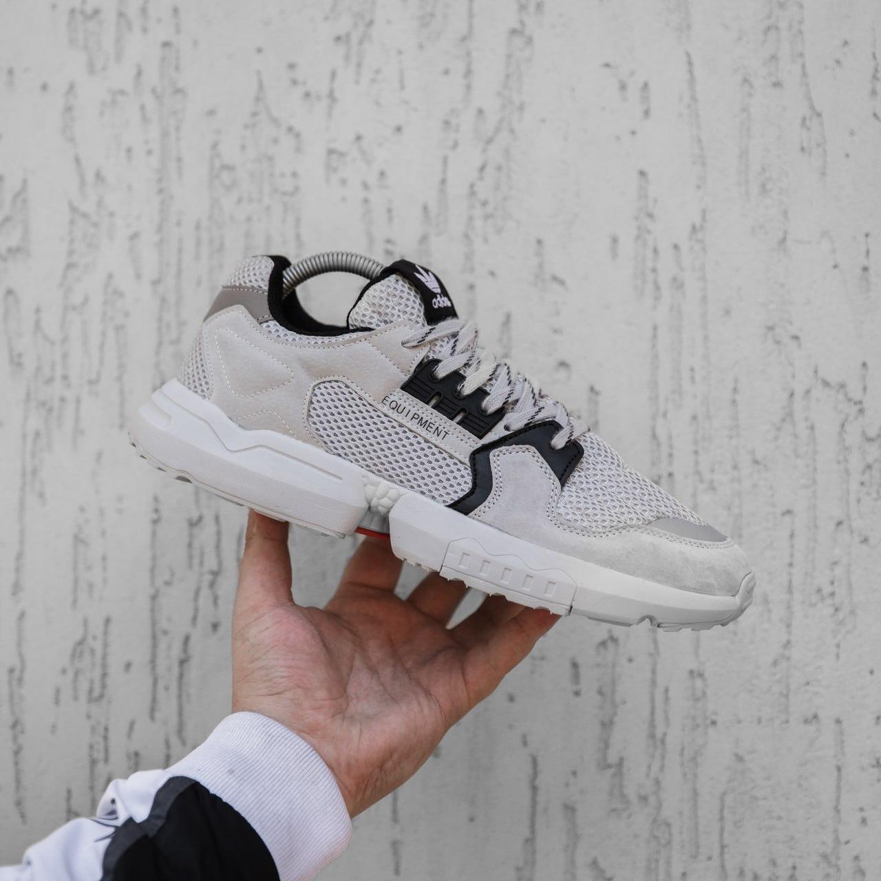 Чоловічі весняні кросівки Adidas Equipment (сірі) стильні кроси 2444 Адідас vkross