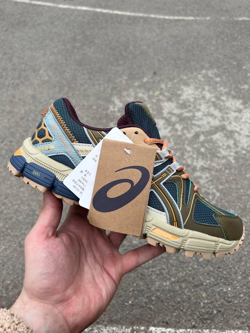Чоловічі кросівки Asics Gel-Kahana 8 Sweet Blue Haki (світло-сині) модні кросівки D528 Асикс vkross