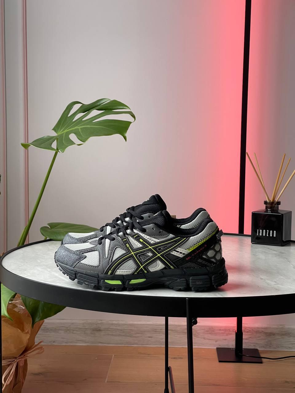 Чоловічі кросівки Asics Gel-Kahana 8 Marathon Running Shoes/Sneakers Gray/Black (сірі з чорним) 1021 Асикс vkross, фото 1