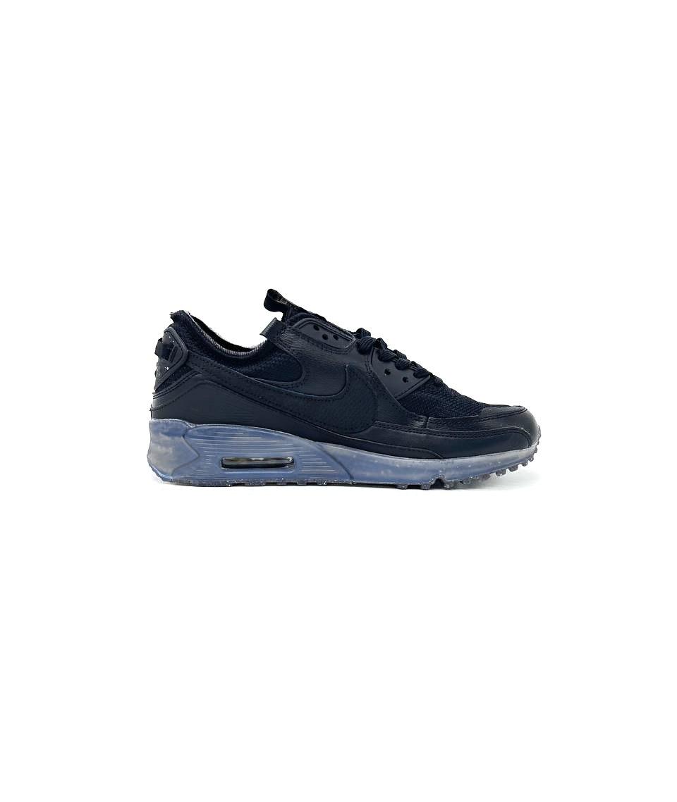 Чоловічі кросівки Nike Air Max 90 x Terraccale Black Blue (чорно-сині) стильні кроси D537 Найк vkross