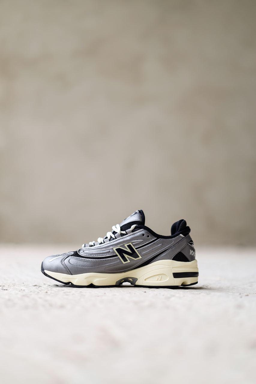 Чоловічі демісезонні кросівки New Balance 1000 Silver Metallic (сірі) спортивні стильні кроси 03058 НБ vkross