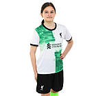 Форма футбольна дитяча із символікою футбольного клубу LIVERPOOL гостьова 2024 SP-Planeta CO-6335 6-14 років, фото 2