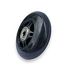 Колесо для роликів/самокатів 76*22мм чорне без світла підшипник ABES-7, фото 3