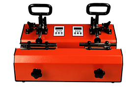 Термопрес горизонтальний для чашок МP-20D (5 насадок)