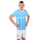 Форма футбольна дитяча із символікою футбольного клубу MANCHESTER CITY домашня 2024 SP-Planeta CO-6317 6-14, фото 5