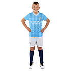 Форма футбольна дитяча із символікою футбольного клубу MANCHESTER CITY домашня 2024 SP-Planeta CO-6317 6-14, фото 6