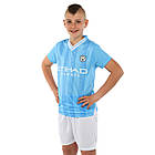 Форма футбольна дитяча із символікою футбольного клубу MANCHESTER CITY домашня 2024 SP-Planeta CO-6317 6-14, фото 7