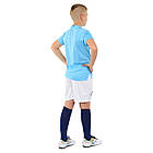 Форма футбольна дитяча із символікою футбольного клубу MANCHESTER CITY домашня 2024 SP-Planeta CO-6317 6-14, фото 9