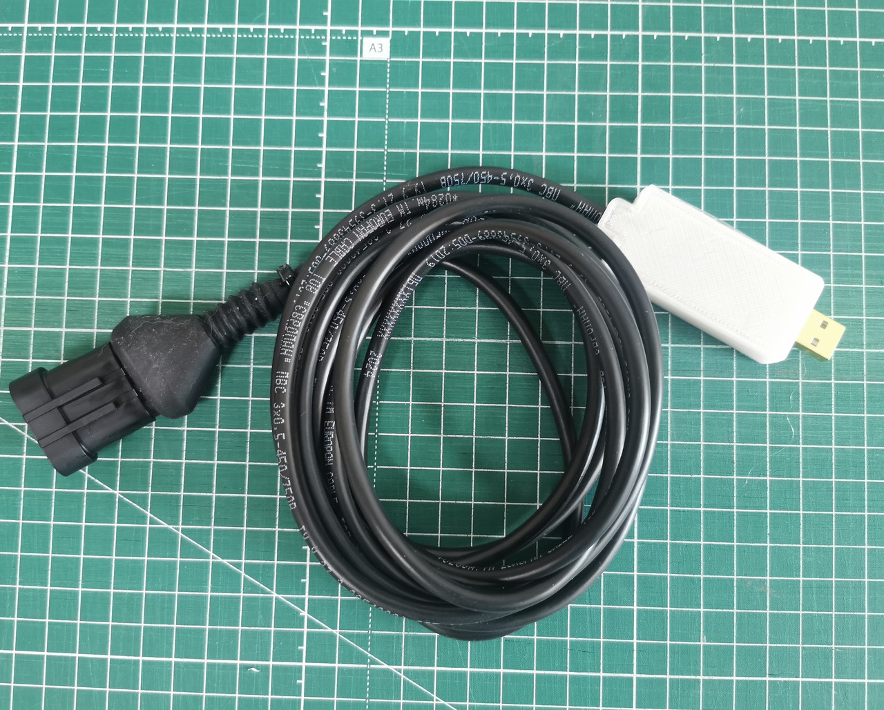 Кабель для настроювання ГБО  ГБО Digitronic mp32  mp48 на чипі FTDI FT232BL 2,5 метри