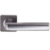 Дверні ручки GAVROCHE / CROMIUM / MBN/CP - графіт/хром