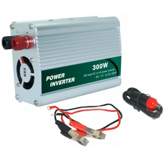 Інвертор напруги 12VDC-220VAC 300Вт (МАХ 600Вт), QW-300M, фото 1