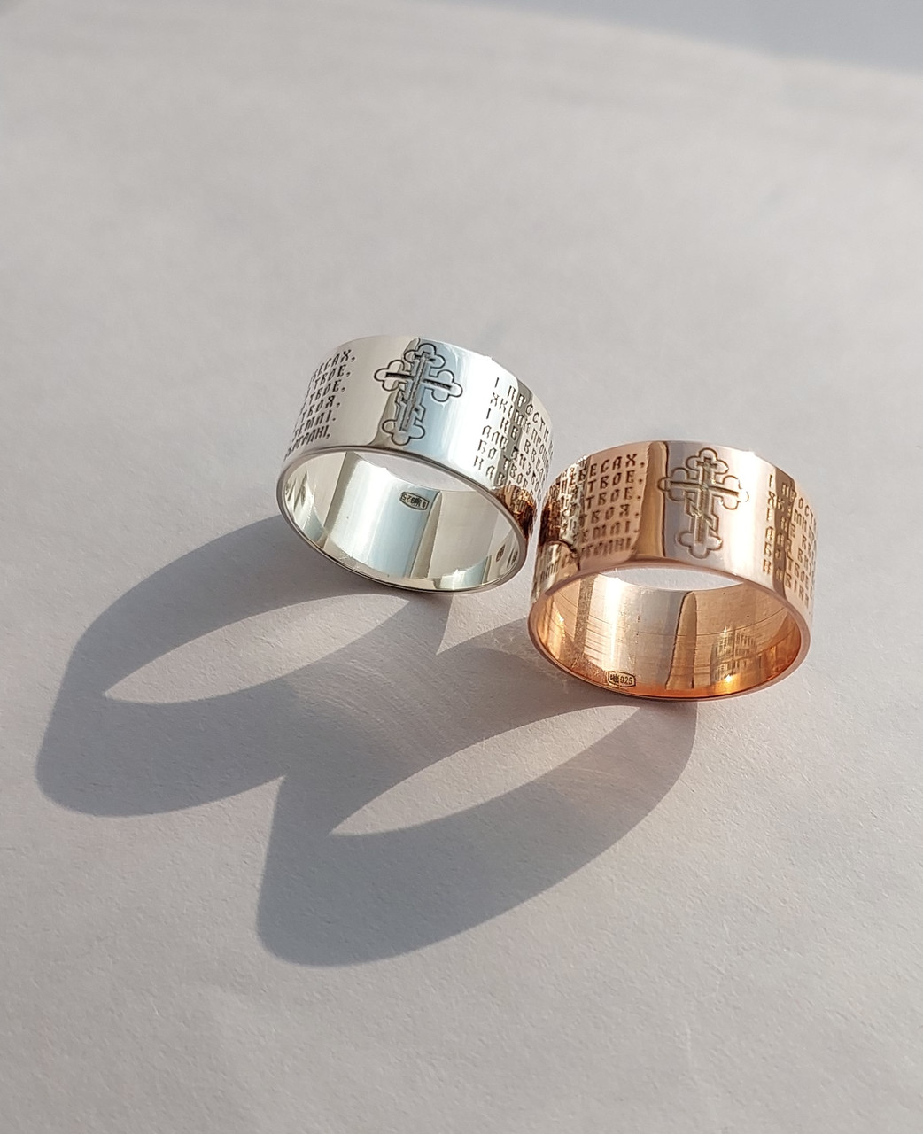 Срібна каблучка з Молитвою, фото 1