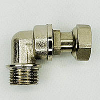 Кутник з накидною гайкою 1/2" ЗР  BS KVANT