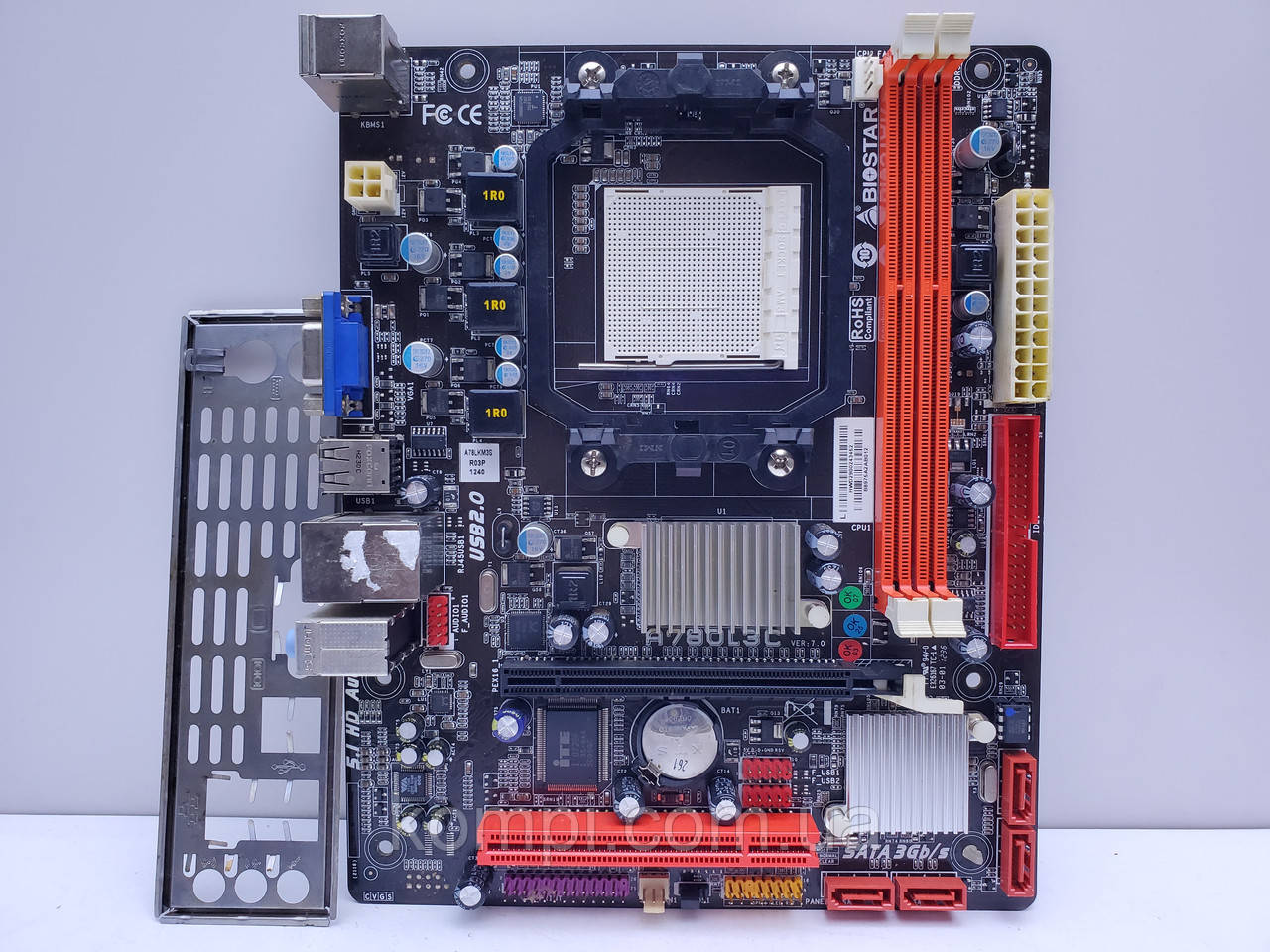 Материнська плата sAM3 Biostar A780L3C (Soket AM3,DDR3,б/у)