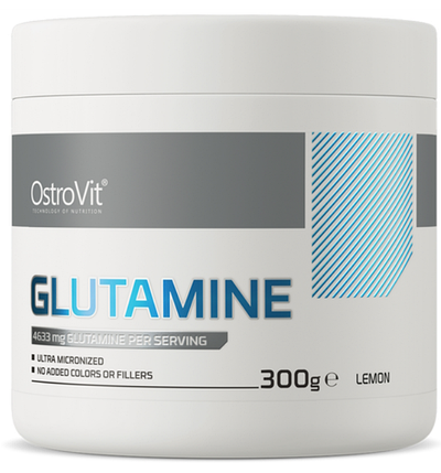 Глютамін OstroVit Glutamine 300 g апельсин, фото 3