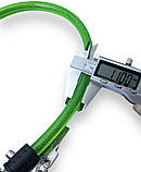 Замок велосипедний 0,6м під ключ салатовий, фото 4