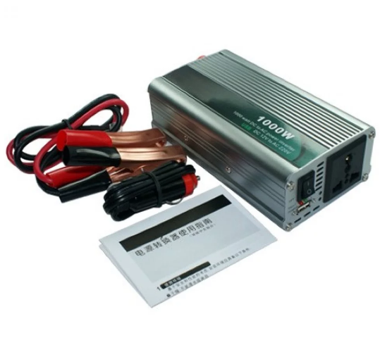 Інвертор напруги 12VDC-220VAC 1000Вт (МАХ 2000Вт), QW-1000M, фото 1