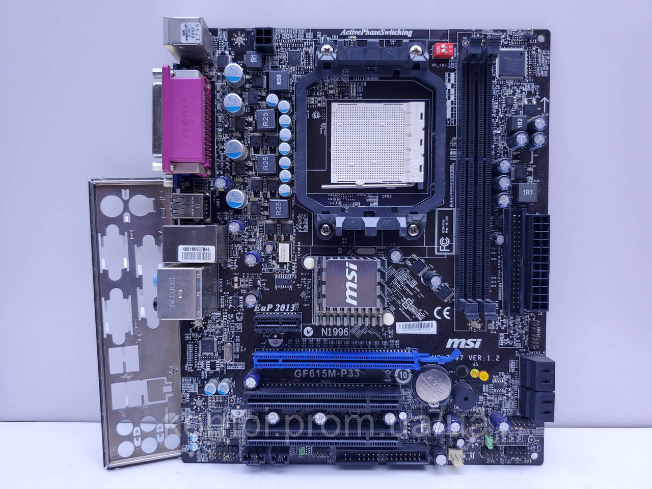 Материнская плата MSI GF615M-P33 V2 (Socket AM3,DDR3,б/у)