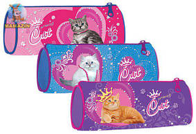 Пенал без наповнення Косметичка "CAT" Віллі (WL-7132)