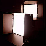 Світлодіодна прямокутна лампа LED 660 PRO зі штативом 2м для фото та відео прожектор з пультом ДК та сумкою, фото 7