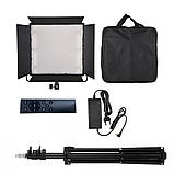 Світлодіодна прямокутна лампа LED 660 PRO зі штативом 2м для фото та відео прожектор з пультом ДК та сумкою, фото 10