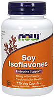 Концентрат ізофлавонів сої NOW Foods Soy Isoflavones 120 капс